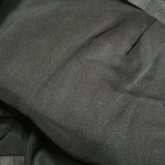 TIBI Salome Edie Plaid Culottes Virgin Wool Black & White Plaid Pants Size 4 - Picture 15 of 16